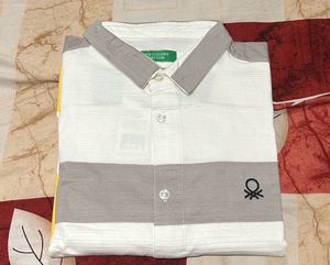 Striped Short Sleeve Shirt