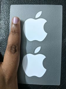 Fixed Price-Two apple stickers for iPad or MacBook