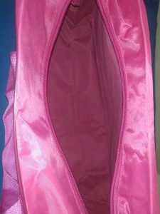 Vibrant Pink Duffle Bag