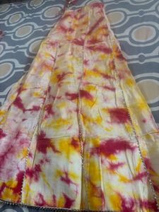 Vibrant Tie-Dye Ethnic Skirt