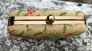 Set Of 2 banarasi Clutches Rusted