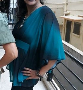 Teal Green Top