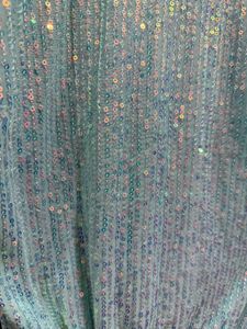 Sparkly Blue Sequined Dress
