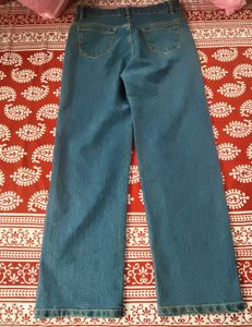 Classic Blue Wide Leg Jeans