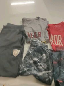 Boys Graphic T-Shirts and Shorts Set