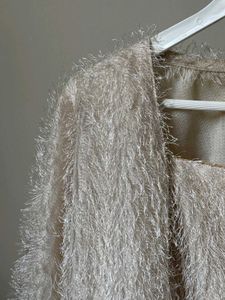 Shaggy Knit Cardigan