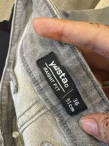 yousta Grey Wash Denim Jeans