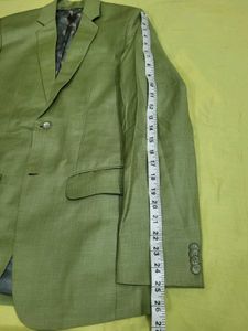 Men's Light Green coat pent