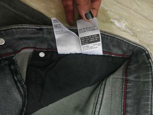 Men's Denim Like New Grey 34"