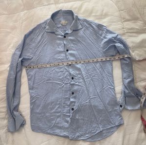 Zara Men Light Blue Dress Shirt