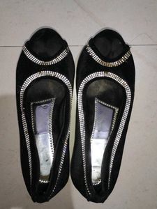 last Price 👠Black High Heels Belly👠