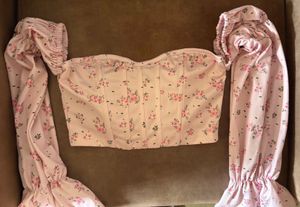Chic Floral Corset Top