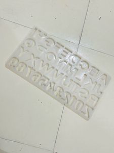 alphabet  Letter Mould for resin  Crafts