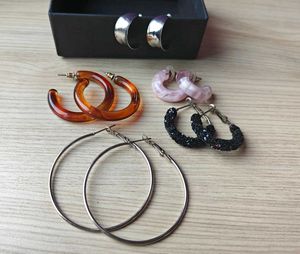 Combo of Assorted Hoop Earrings