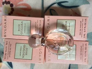 Bvlgari gold perfumes 4 combo not used