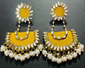 Fancy Party Wear Have Long Size Earrings