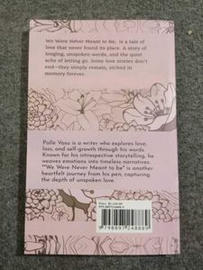 We Were Never Meant To Be Book