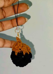 Handmade Crochet Charm Keychain