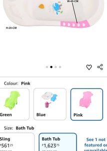 Baby Bath Set with Tub &amp; Accessories