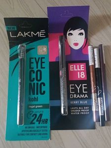 Lakme & Elle 18 Eyel kohil Set 5