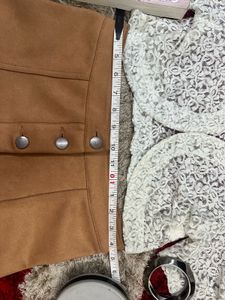 buttoned summer skirt
