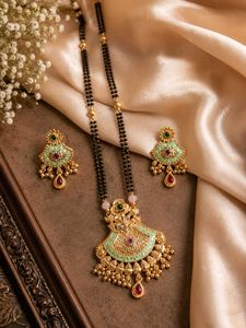Traditional Gold Mangalsutra Set