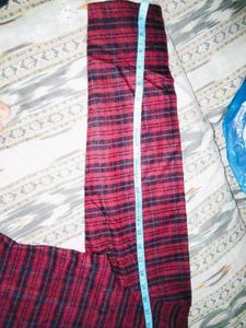 Maroon Striped kurta