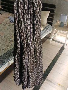 Boho Print Maxi Skirt