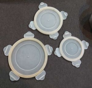 Stainless Steel Containers Set of 3 with lids