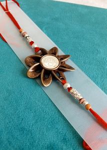 Coin Rakhi💫 Pure Silver + Thread