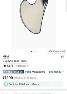 H&M Heart-Shaped Gua Sha Stone