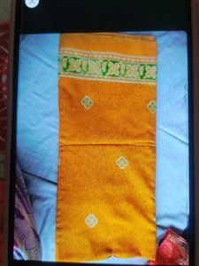 Guru Peach Silk Saree