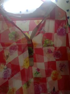 Kind Of New 🩷 Pink Colour Based Transparent Top
