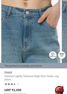Women Light Washed High Rise Jeans