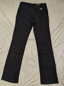 Y2K Low Waist Brown Flare Leg Trousers