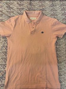 Aeropostale Pink Polo Shirt