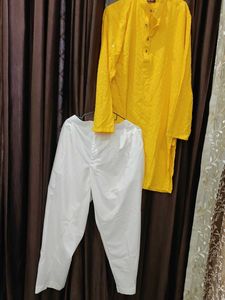 Yellow Kurta Set