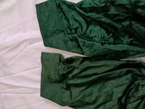 Elegant Green Embroidered Kurta
