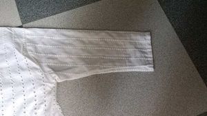 White Chikankari Embroidered jacket