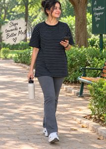 Striped T-Shirt &amp; Pants Set