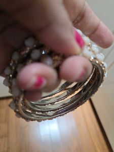 🎉Today only🎉Set of 4 Beaded Bangles