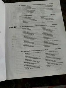 UGC CSIR NET/SET Mathematical Sciences