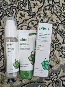 Plum Green Tea Skincare Set for Oily Skin