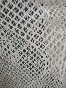 Sheer White Crochet Mini Dress