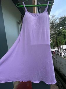 Lavender Camisole Slip Dress