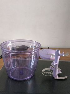 6 Blades Sharp Chopper In Purple Color