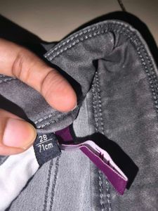 Grey Wash Denim Jeans