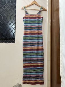 Rainbow Rhythm Maxi Dress