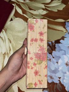 Floral Bamboo Clutch