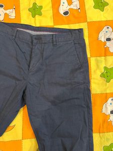 Stylish Men's Olive green &amp; Navy Blue Trousers